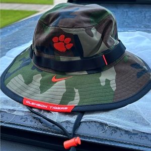 Clemson Tigers Nike Boonie Performance Bucket Hat - Camo